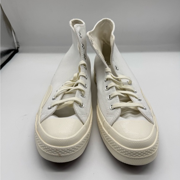 Converse Chuck 70 Textured Hi / White / Vintage White - Egret - Picture 7 of 12
